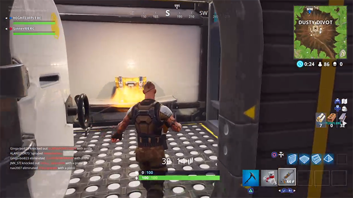 Fortnite : Coffres à Dusty Divot, emplacements pour le défi - Breakflip
